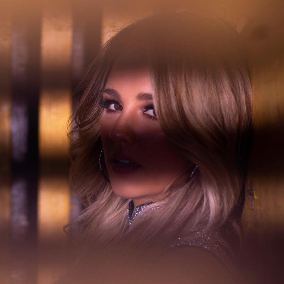 Gabby Barrett on the set of her "I Hope" music video on January 14, 2019.
