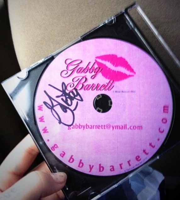 Gabby Barrett CD 2013
