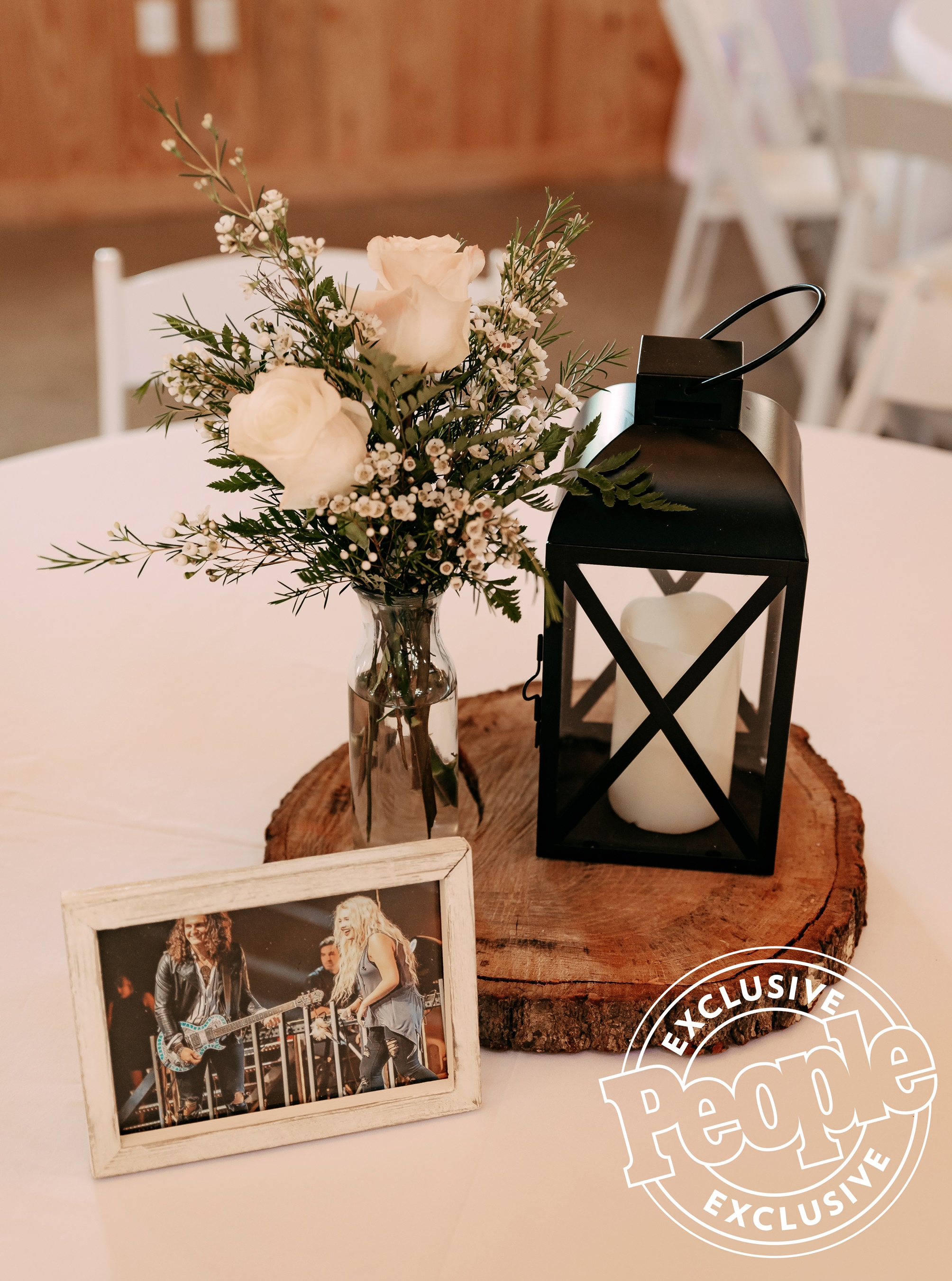Cade Foehner and Gabby Barrett's wedding at Union Springs Wedding and Event Venue - Garrison, TX - October 5, 2019
Photo credit: People.com | Lilly Welch
