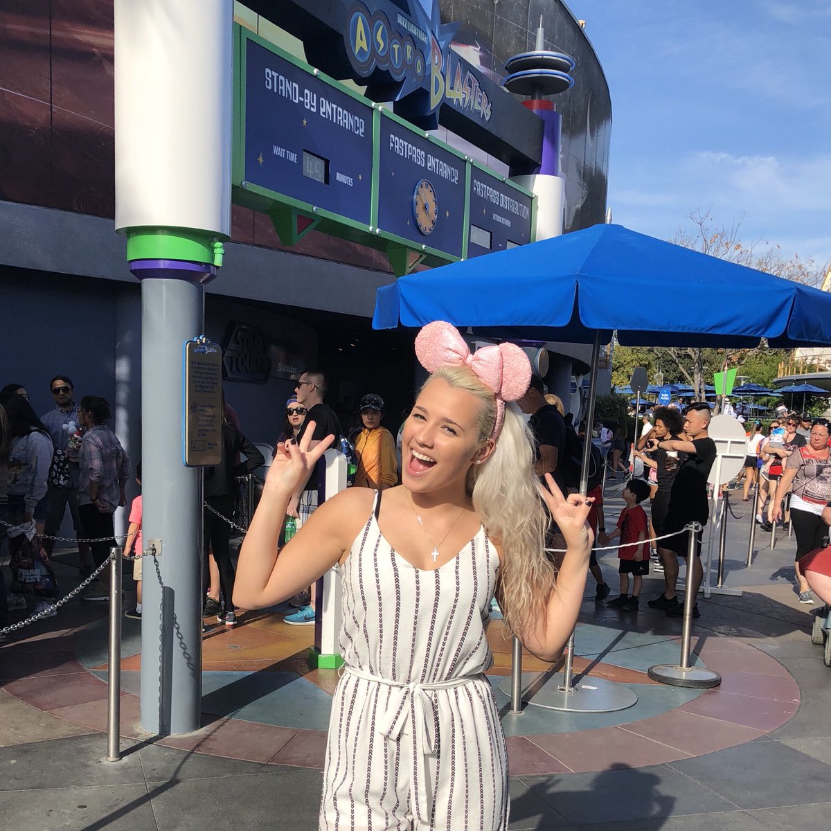 Gabby Barrett at Disneyland with American Idol which aired live on April 29, 2018.
Photo credit: American Idol
