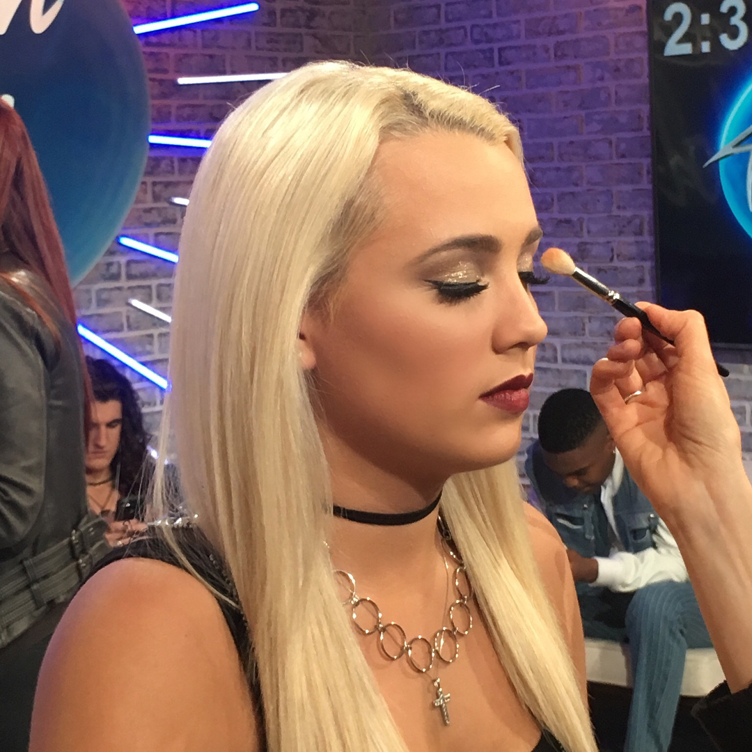 Gabby Barrett backstage at American Idol on May 13, 2018
Photo credit: Tonia Green

