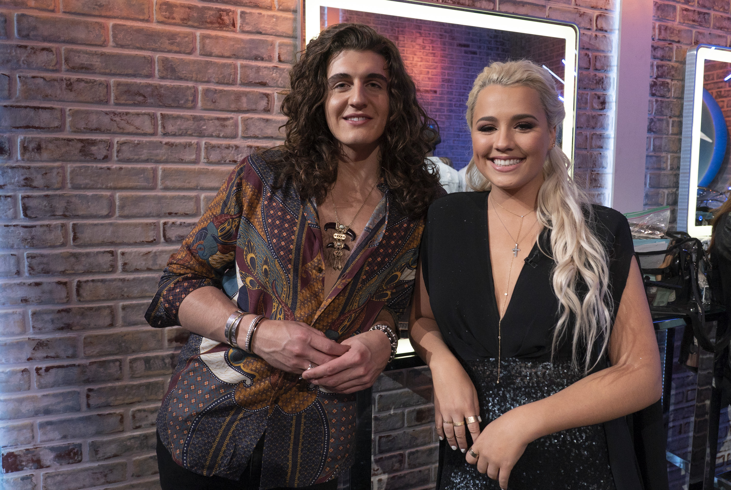 Cade Foehner and Gabby Barrett backstage at American Idol on May 20, 2018.
Photo credit: American Idol
