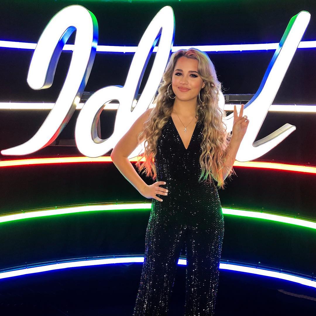 Gabby Barrett on the set of American Idol on May 5, 2019.
