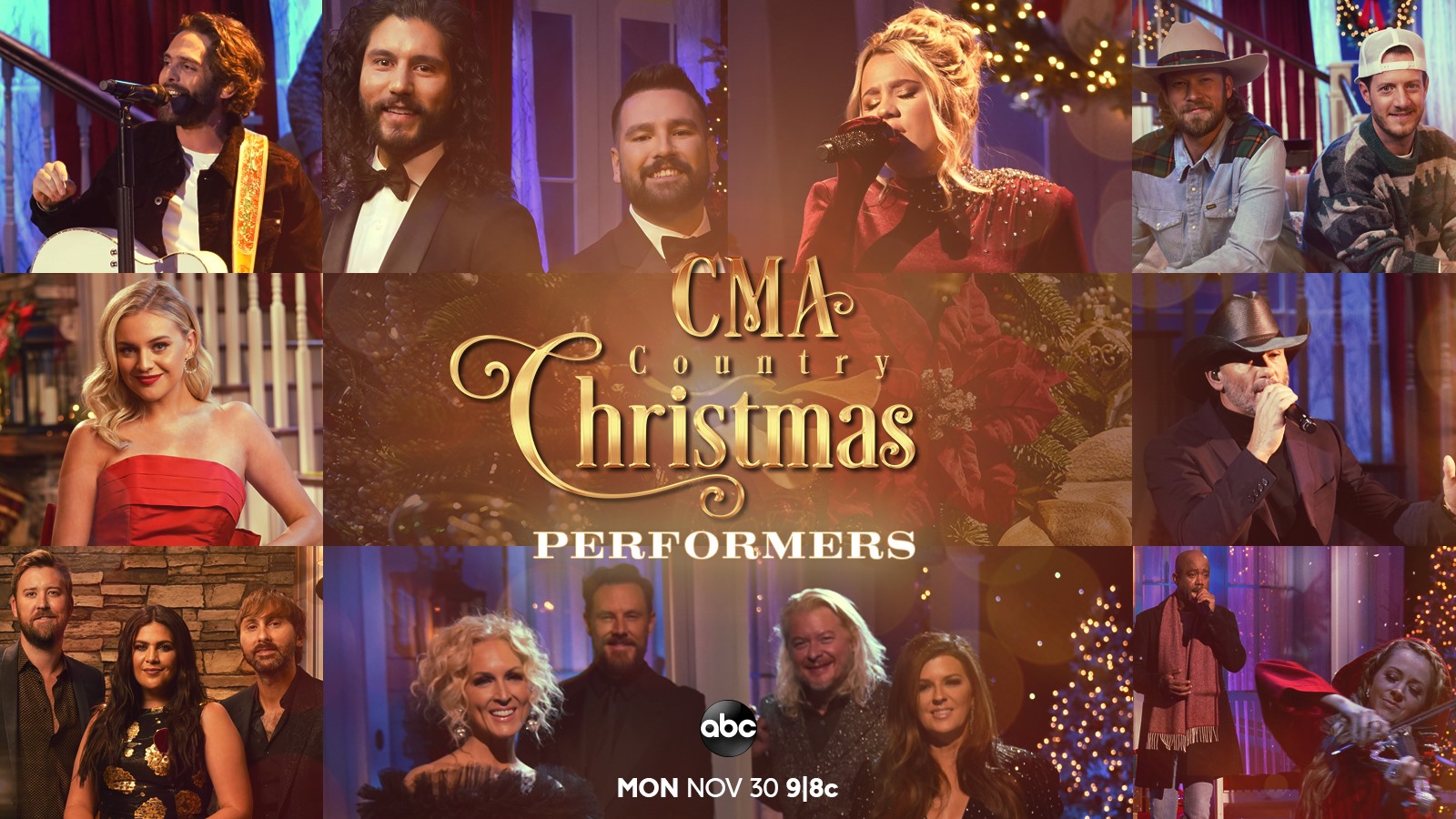 Gabby Barrett performing during the 11th annual CMA Country Christmas on ABC
