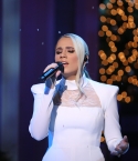 Gabby Barrett performing Silent Night on the 12th annual CMA Country Christmas airing on ABC on Monday, November 29, 2021