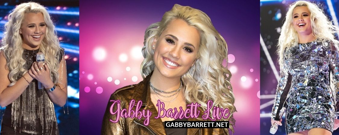 Welcome to Gabby Barrett Live!