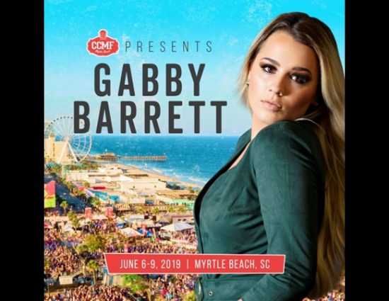 Gabby Barrett to Perform at Carolina Country Music Fest 2019