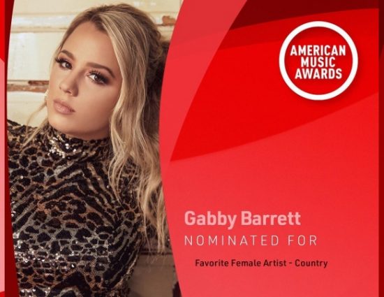 Gabby Barrett Earns First-Ever American Music Awards Nomination